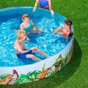 Bestway Bazén s dizajnom dinosaurov Dinosaur Fill 'N Fun