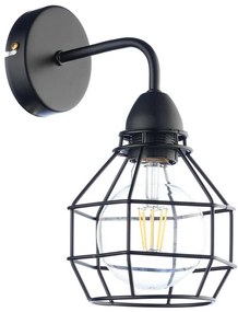 ONLI - Nástenné svietidlo SPIDER 1xE27/15W/230V čierna