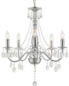 Toolight Toolight, stropné svietidlo 5xE14, EBT014-5CP, chróm, OSW-01249