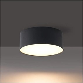 Brilagi - LED kúpeľňové stropné svietidlo FORIS LED/9W/230V pr. 9 cm čierne IP44