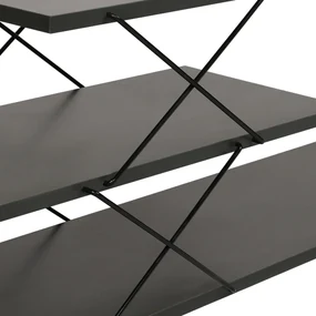 TV stolík Zigzag Anthracite
