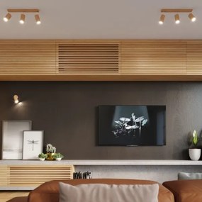 Sollux SL.1042 - Bodové svietidlo BERG 4xGU10/40W/230V