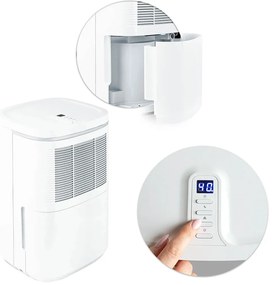 Odvlhčovač vzduchu s LED displejom a nádržom kapacity 2,2 litrov