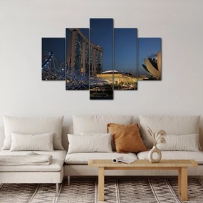 Obraz modernej metropoly (150x105 cm)