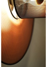 Duolla - Nástenné svietidlo TOKYO SHINY 1xE27/15W/230V pr. 50 cm medená/čierna