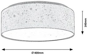 Rabalux OTILIA LED stropné svietidlo 3308