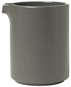 Sivá keramická nádoba na mlieko Blomus Pilar, 280 ml