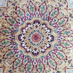 Koberec Exkluzívny Qum Silk 01 červený