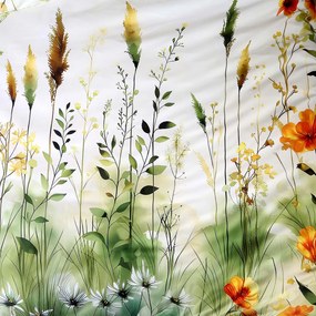 SATÉNOVÉ OBLIEČKY SATYNLOVE PREMIUM 160X200 CM, 2KS 70X80 CM KVETY