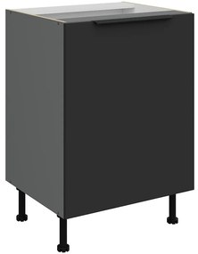 Kuchynská skrinka Aria-Bl/Ant Anti Fingerprint 60d 1f Bb