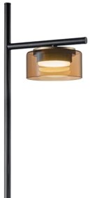 LED stojacia lampa OFELIA 1xGX53/6W/230V čierna/béžová