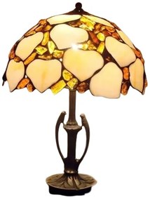 Jantar lampa Tiffany 44*30Ø AMBER