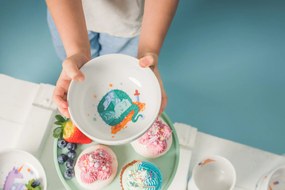 Bella Rose Detská porcelánová miska Drak 400 ml