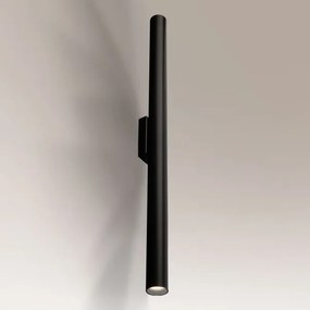 Shilo 4426 - Nástenné svietidlo YABU 2xGU10-MR11/15W/230V čierna