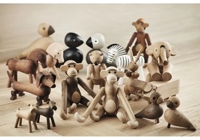 Soška z masívneho dreva Kay Bojesen Denmark Monkey Solid