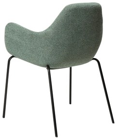 Svetlozelené kreslo z textílie buklé Zimmer – DAN-FORM Denmark