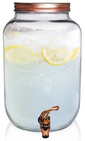 Orion Fľaša sklo+kohútik 8,8 l