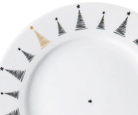 Orion Porcelánový dezertný tanier Stromček, pr. 20 cm