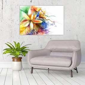 Obraz - Kvetina (90x60 cm)