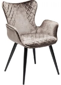 Dream Brown stolička sivá