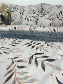 INTERMEDIC SK Posteľná obliečka Sivá Oáza 140x200/70x90 cm