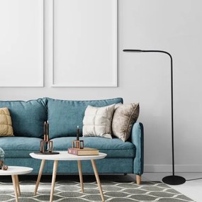 Rabalux 74009 - LED Stmievateľná dotyková stojacia lampa ADELMO LED/10W/230V čierna