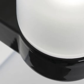 Orion - Nástenná lampa OSTIA 1xE27/40W/230V čierna