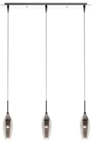 Závesná lampa CHAMPAGNE SMOKY 3