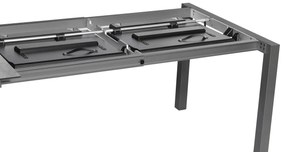 Cubic HPL rozťahovací stôl antracit 160-220-280 cm