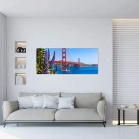 Obraz - Golden Gate Bridge, San Francisco (120x50 cm)
