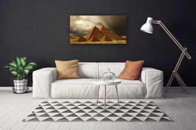 Obraz na plátne Pyramídy architektúra 100x50 cm