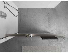 Mexen príslušenstvo, polička/držiak na uteráky pre sprchovú zástenu (max 140cm), oceľová, 800-02-97