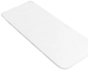 Biela kúpeľňová predložka 50x120 cm Vitamine – douceur d'intérieur