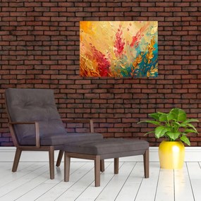 Obraz - Maľba poľa (70x50 cm)