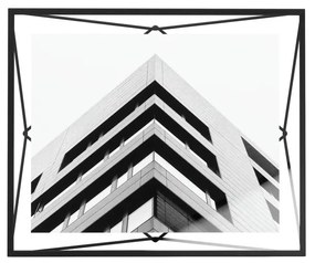 Čierny kovový rámček stojací/na stenu 25x30 cm Prisma – Umbra