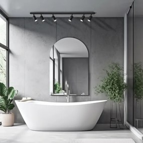 LED RGBW Stmievateľné kúpeľňové bodové svietidlo TURYN 6xGU10/6,5W/230V IP44 čierne