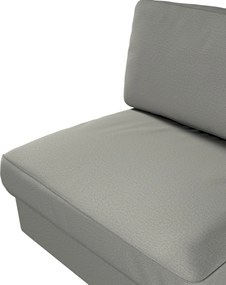 Poťah na neskladacie kreslo Kivik farba produktu sivá látka zapletaná