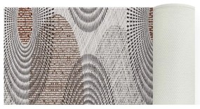 Sivý prateľný koberec behúň 58x140 cm - Oyo Concept