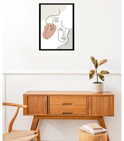 Plagát 29x41 cm Two Faces – Veronika Boulová