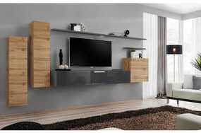 Obývacia stena Switch I Wotan/Grafit