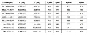 Mexen Roma, sprchovací kút 110 (dvere) x 70 (stena) cm, 6mm šedé sklo, chrómový profil, 854-110-070-01-40