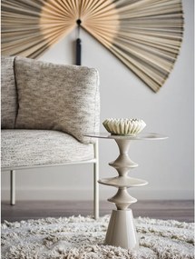 Hliníkový okrúhly odkladací stolík ø 35,5 cm Samio – Bloomingville