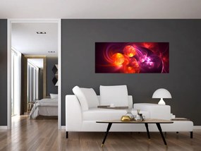Obraz modernej abstrakcie (120x50 cm)