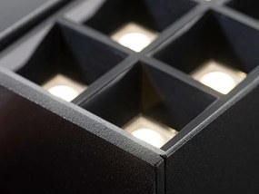 LED2 Lineárne stropné LED prisadené osvetlenie LINO LASER, 32W, teplá biela, čierne