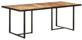 Jedálenský stôl 200 cm surové mangovníkové drevo 320697