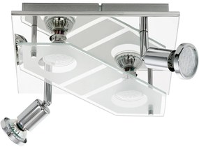 EGLO 31134 - Stropné svietidlo CABO 1 4xGU10/3W