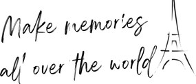 Obraz - Make memories (150x105 cm)