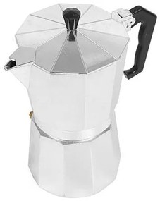 Verk 07039 Moka kanvica na 12 šálok, 600ml - strieborná