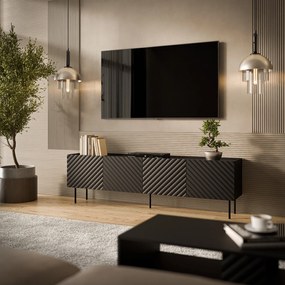 Cama TV stolík Lucia 200 - čierna