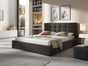 Čalúnená posteľ Kendall (180x200) (Bergamo 97). Vlastná spoľahlivá doprava až k Vám domov. 1059072
